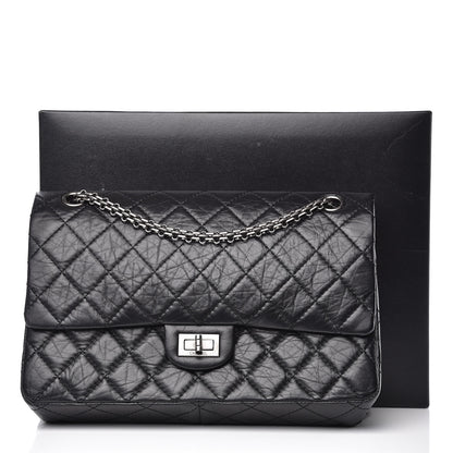 Chanel Aged Calfskin Quilted 2.55 Reissue 226 Flap Black 10 of 10