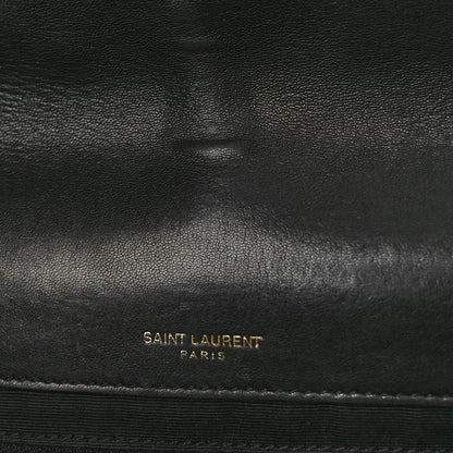 Saint Laurent Lambskin Patchwork Monogram Large Jamie Black 10 of 13