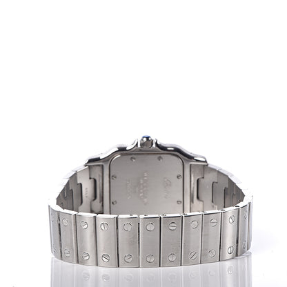 Cartier Stainless Steel 29mm Santos De Galbee Quartz Watch 4 of 6