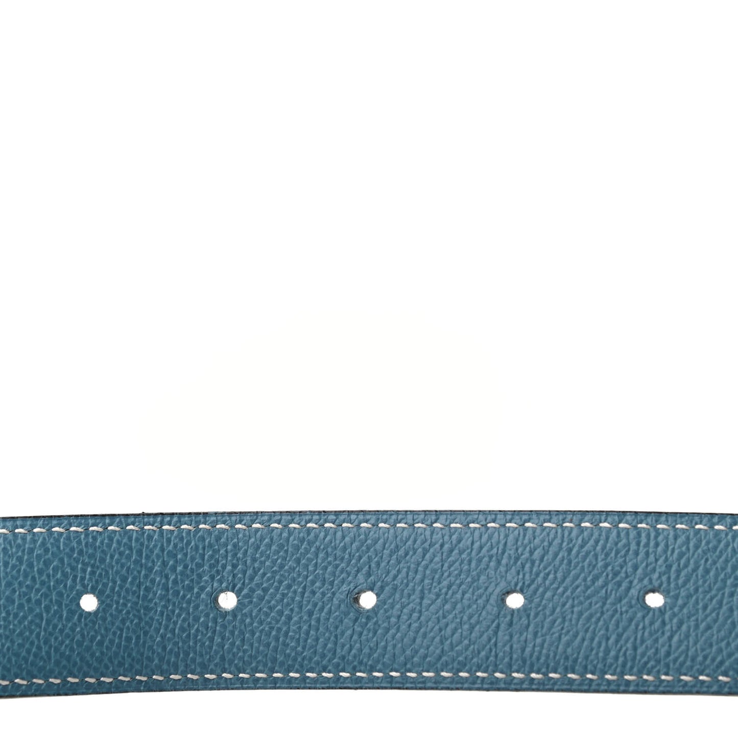 Epsom Swift 32mm Belt Strap 90 Blue Jean White