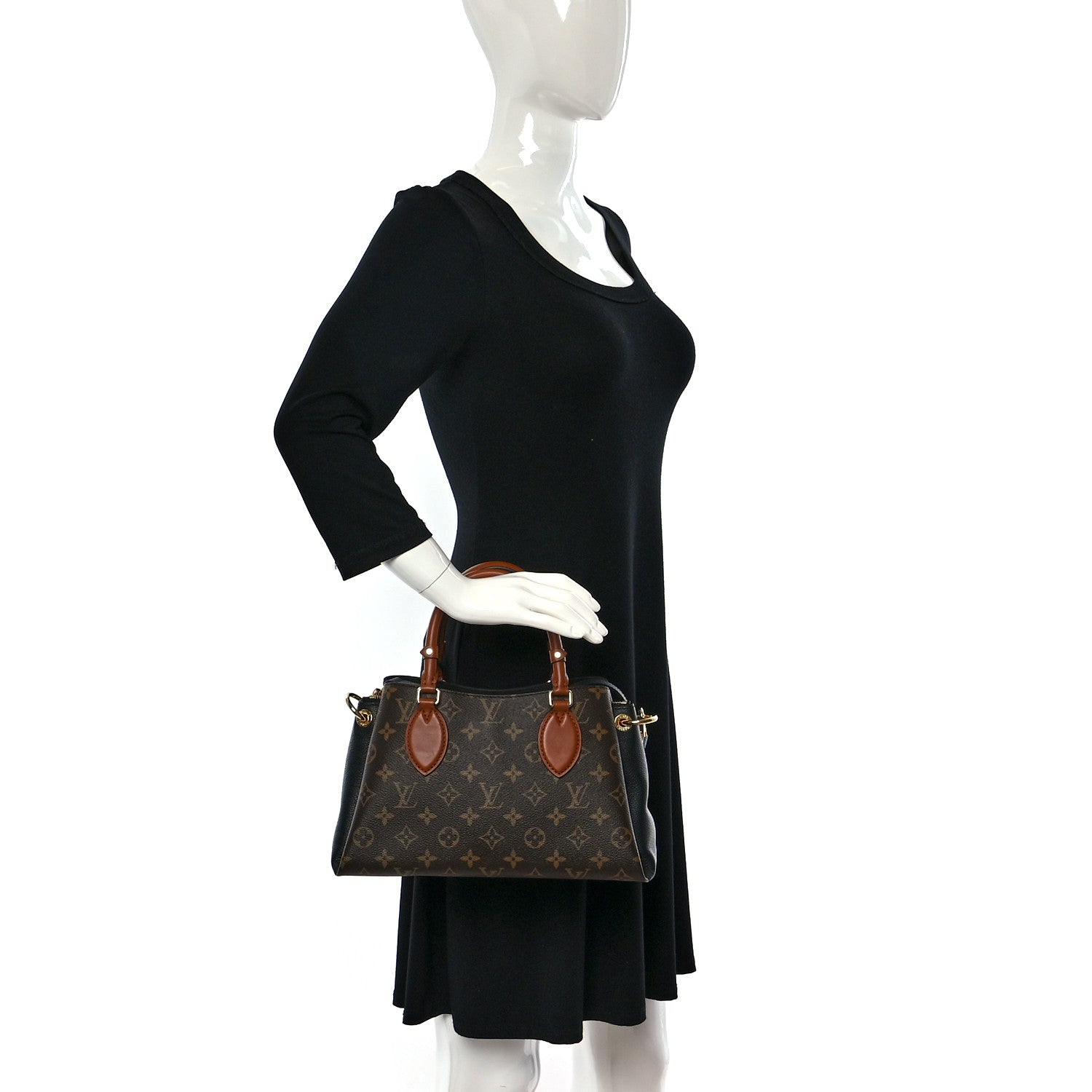 Louis Vuitton Monogram Vendome BB Black 2 of 8