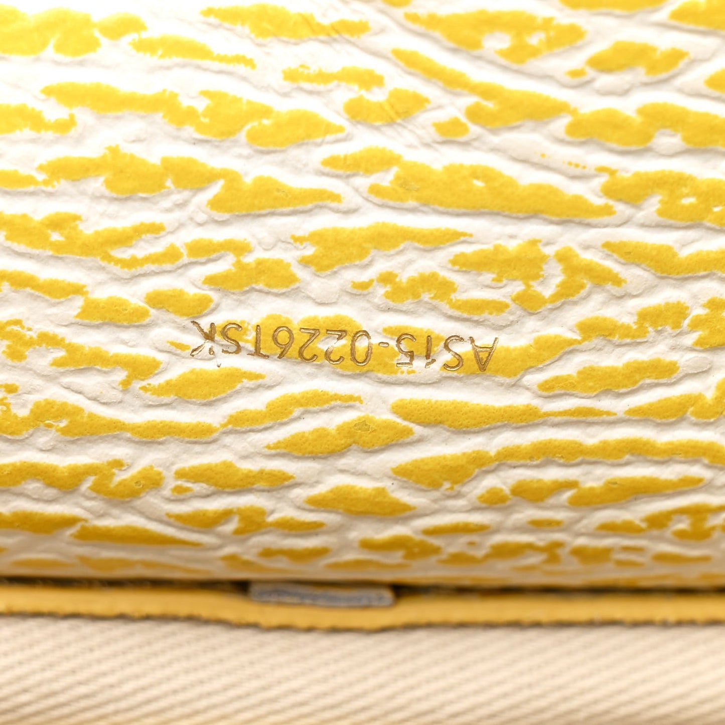 Textured Calfskin Mini Pashli Satchel Ivory Mimosa