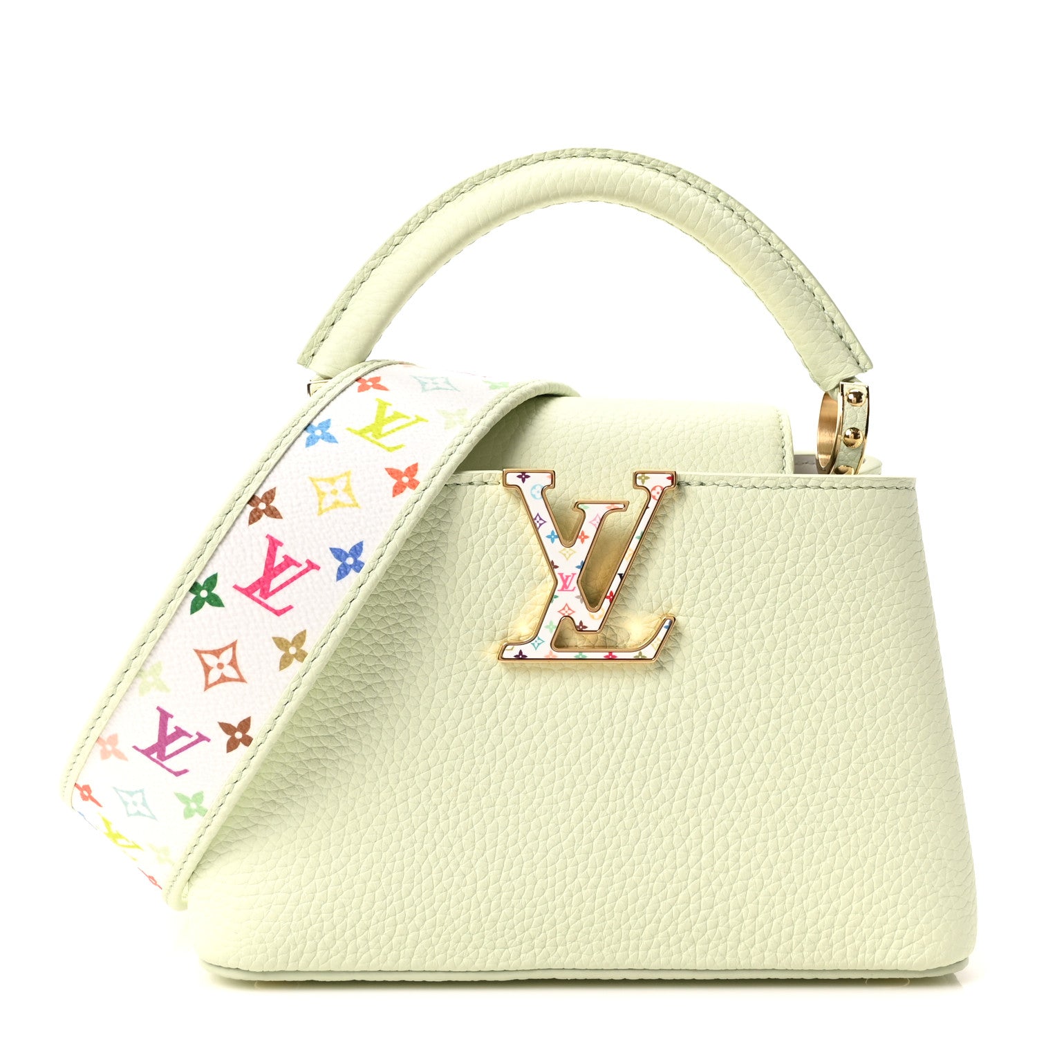 Louis Vuitton LV X TM Taurillon Mini Capucines Green 1 of 10
