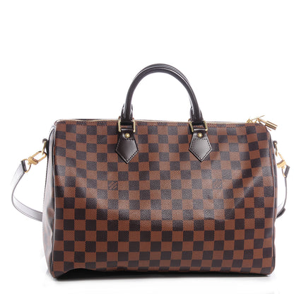 Louis Vuitton Damier Ebene Speedy Bandouliere 35 1 of 8