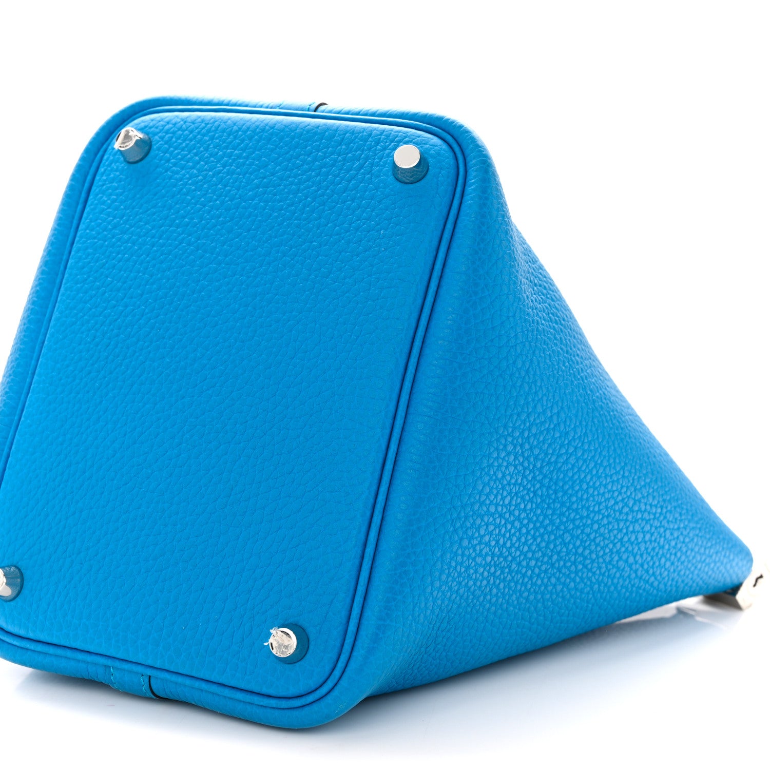 Hermes Taurillon Clemence Picotin Lock 18 PM Bleu Zanzibar 10 of 11