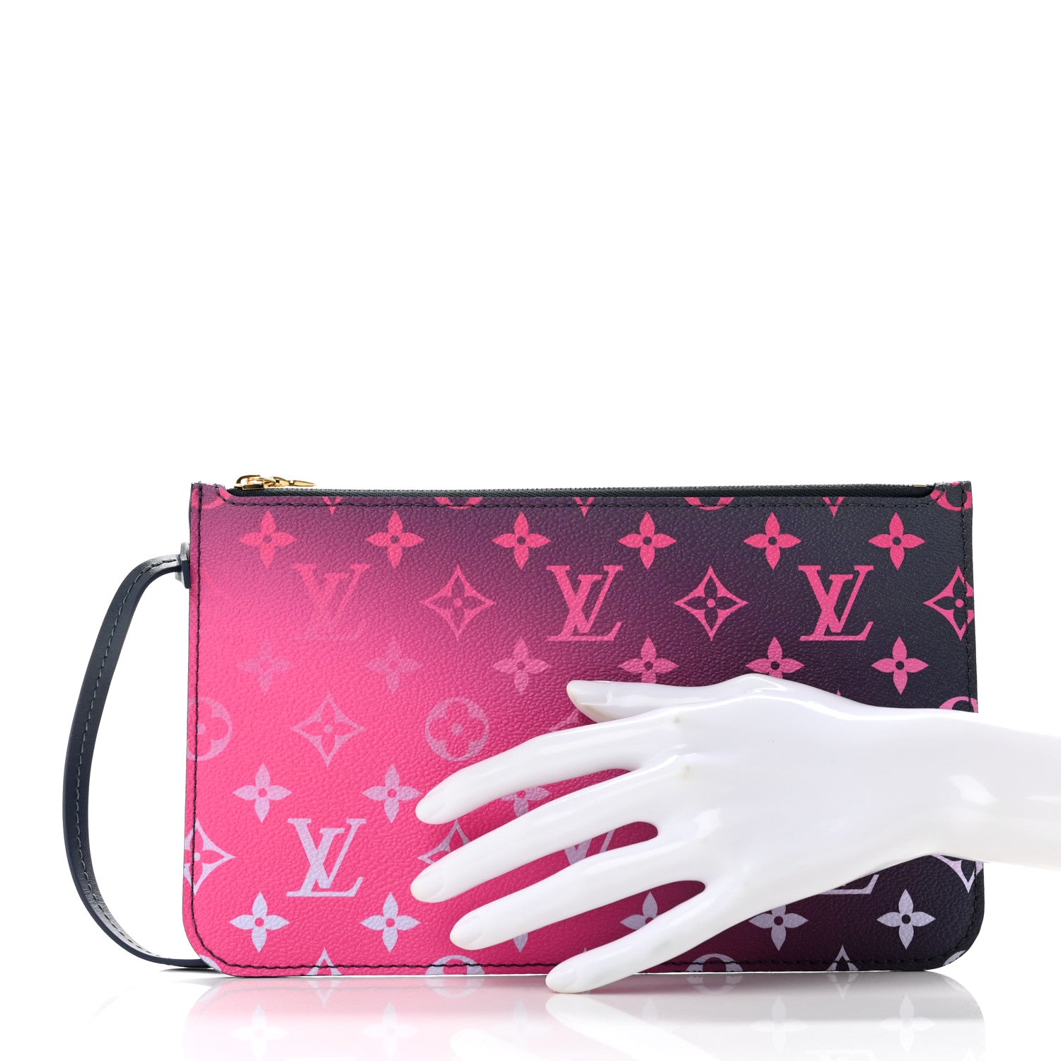 Louis Vuitton Monogram Spring In The City Neverfull MM GM Pochette Midnight Fuchsia 2 of 6