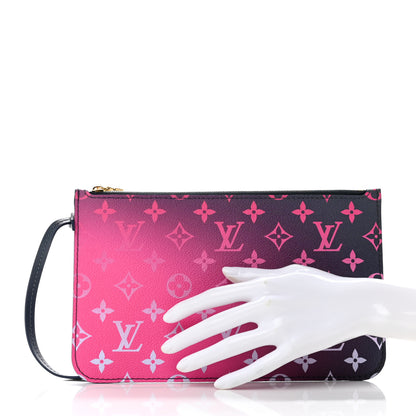 Louis Vuitton Monogram Spring In The City Neverfull MM GM Pochette Midnight Fuchsia 2 of 6