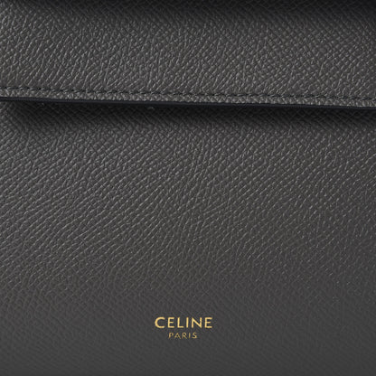 Celine Grained Calfskin Nano Belt Bag Grey 9 of 10