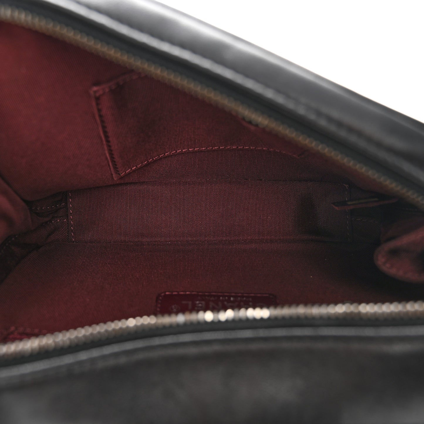 Lambskin Quilted Small Coco Boy Camera Bag Black