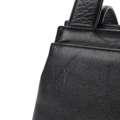 Chanel Caviar Small Shopping Tote Black 13 of 19