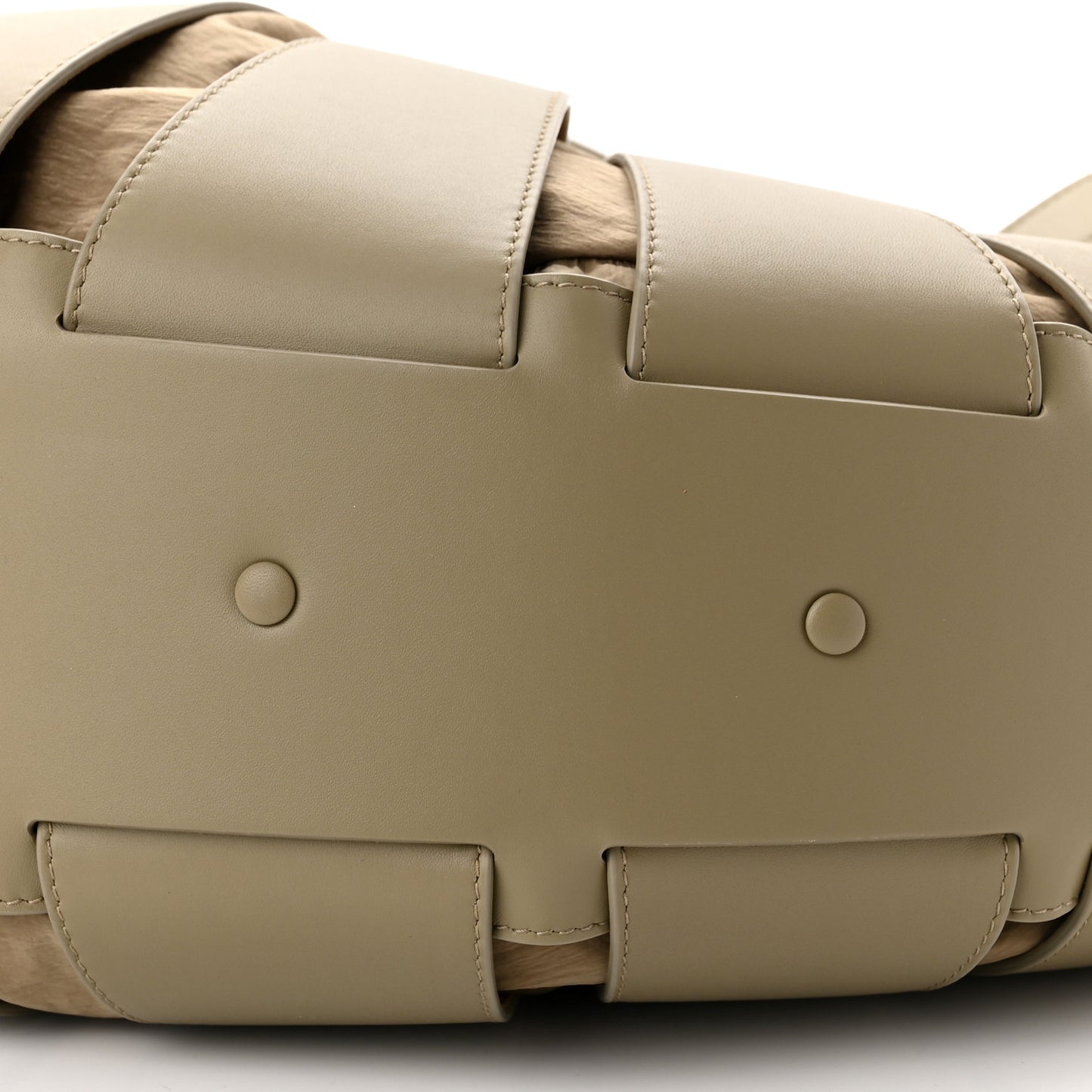 French Calfskin Shell Bag Taupe