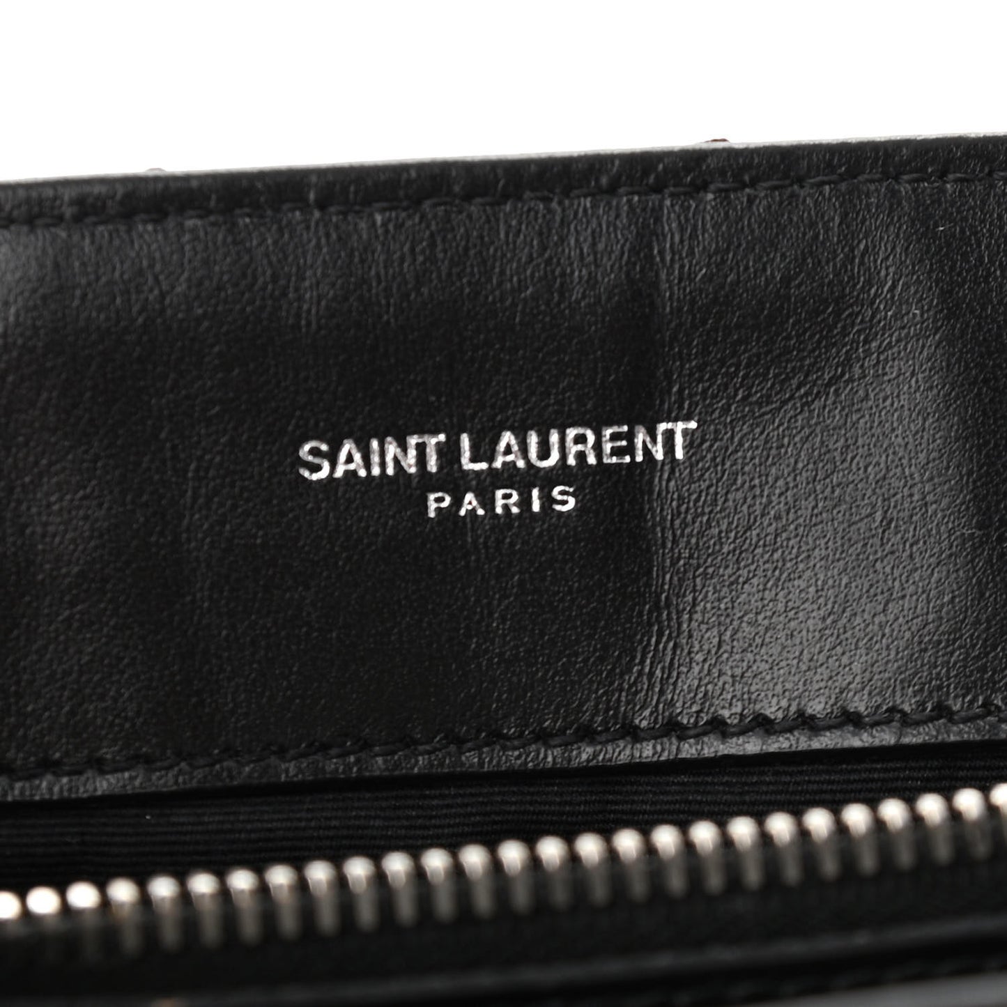 Calfskin Y Quilted Monogram Medium Loulou Chain Satchel Black