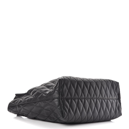 Givenchy Rubber Effect Canvas Quilted Duo Shopper Tote Black 5 of 15