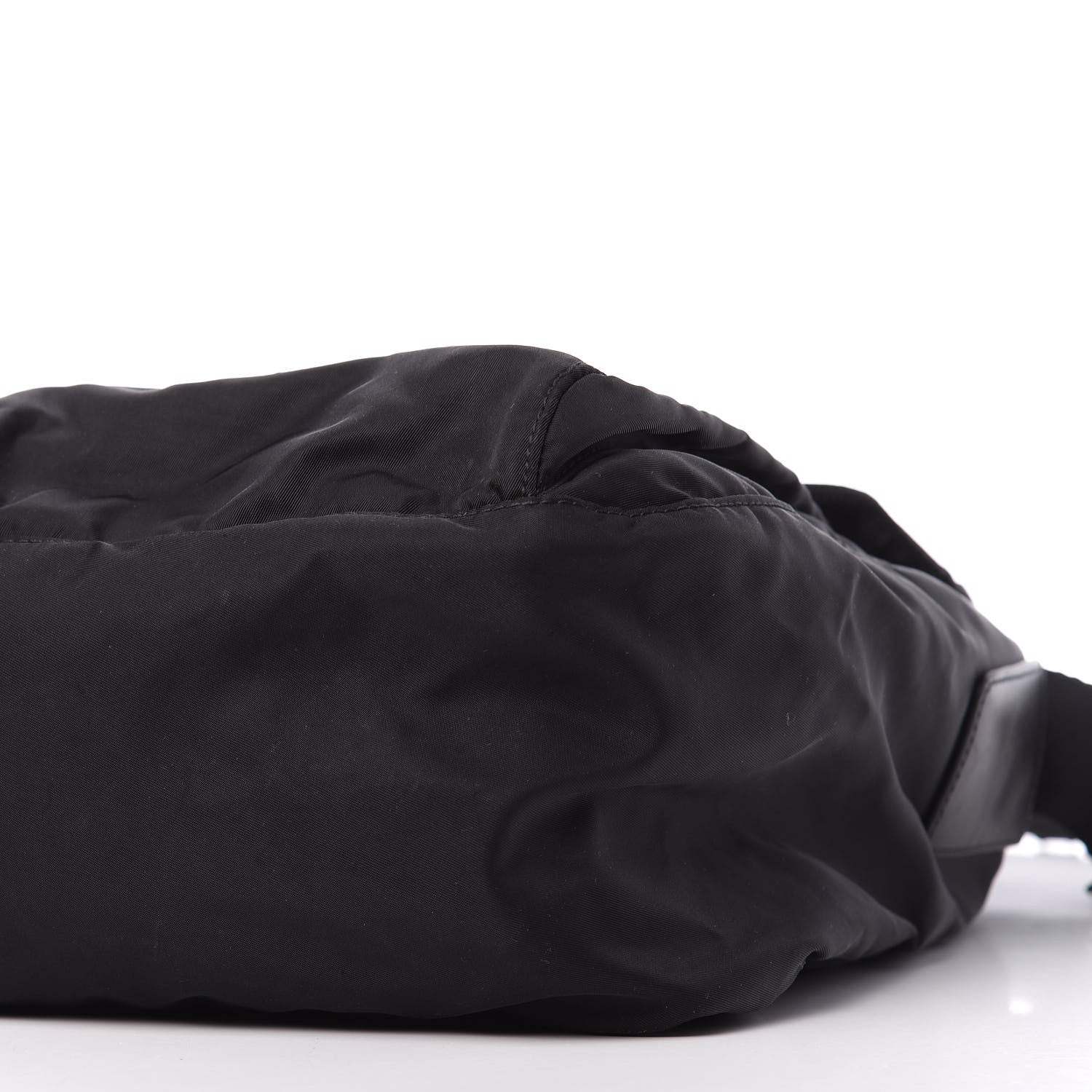 Prada Nylon Vela Messenger Bag Black 7 of 9