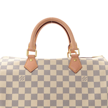 Louis Vuitton Damier Azur Speedy 30 8 of 10