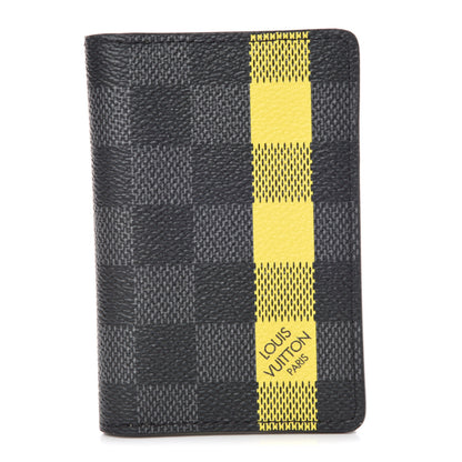 Louis Vuitton Damier Graphite Stripe Pocket Organizer Helios 1 of 8