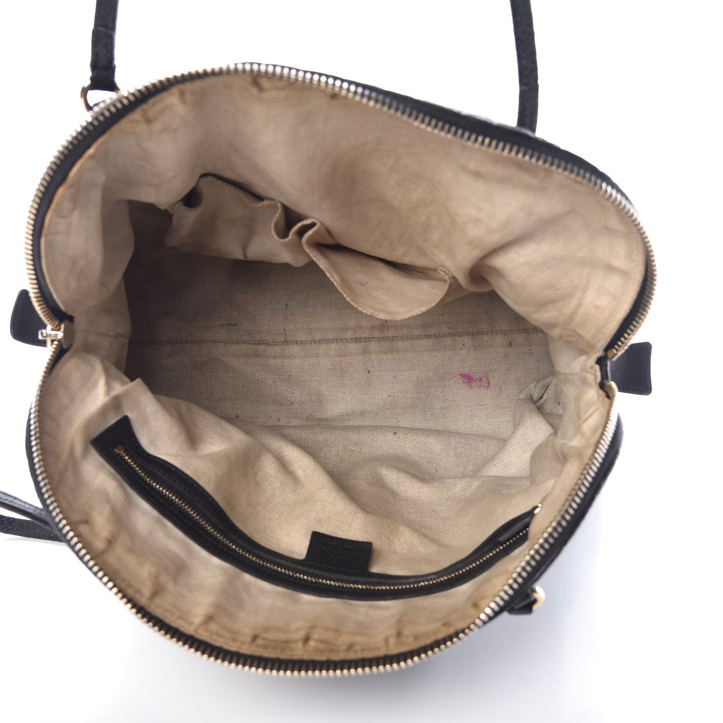 Guccissima Medium Bree Shoulder Bag Black