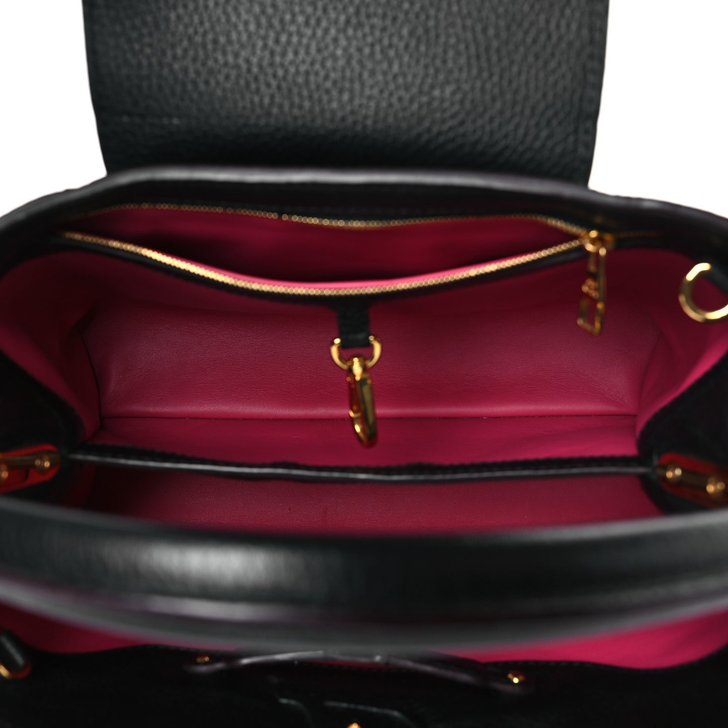 Taurillon Capucines PM Black