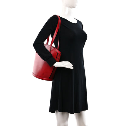 Louis Vuitton Epi Saint Jacques GM Castillan Red 2 of 9