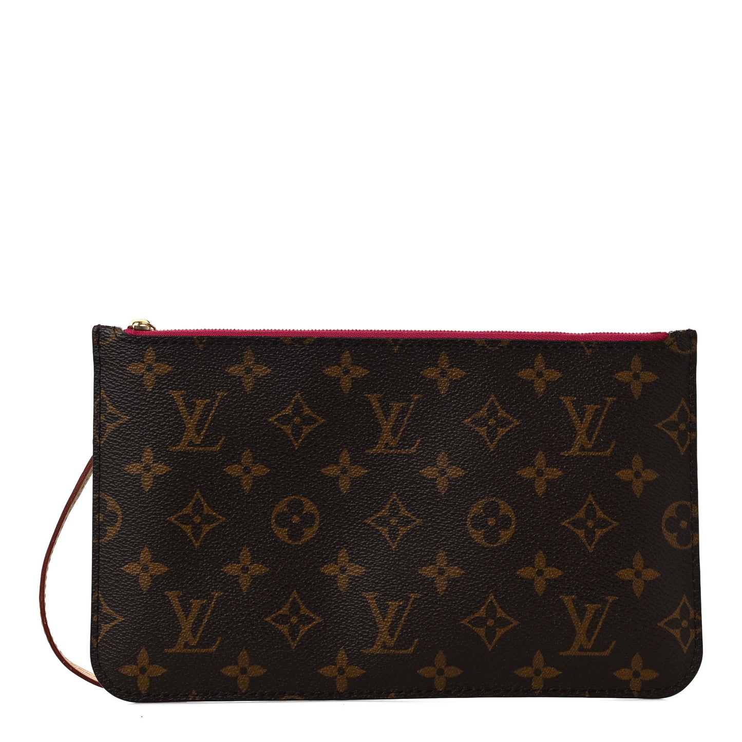 Monogram Neverfull MM GM Pochette Fuchsia