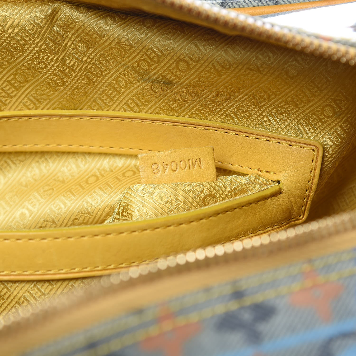 Louis Vuitton Monogram Pulp Defile Weekender PM Yellow 7 of 15