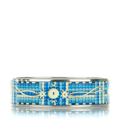 Hermes Enamel Printed Wide Bracelet 70 1 of 6