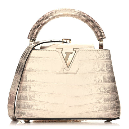 Louis Vuitton Iridescent Himalaya Crocodile Mini Capucines 1 of 9