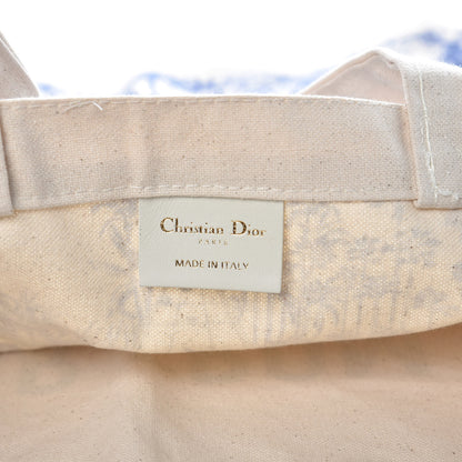 Christian Dior Canvas From Paris To The World Print Tote 6 of 7