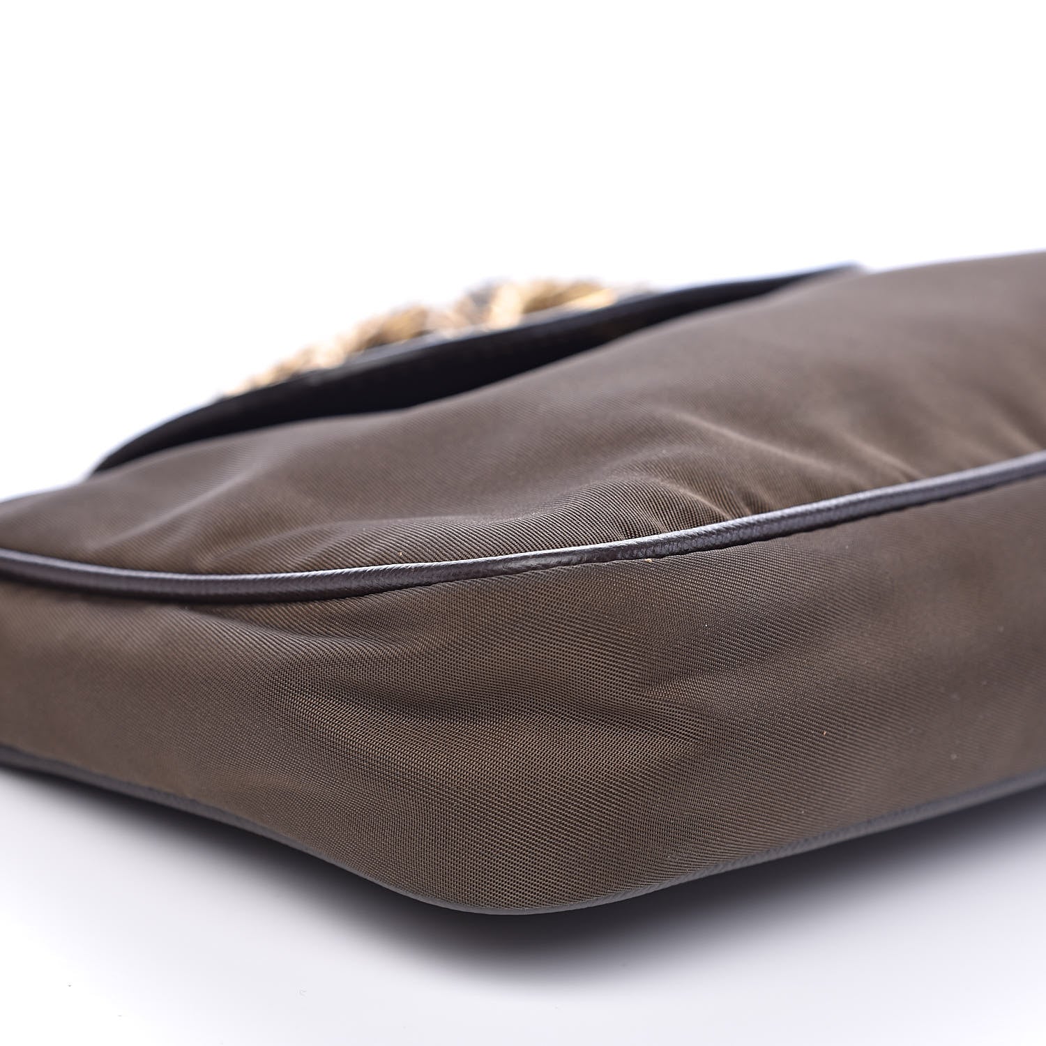Prada Tessuto Nylon Saffiano Crossbody Bag Corinto 8 of 11