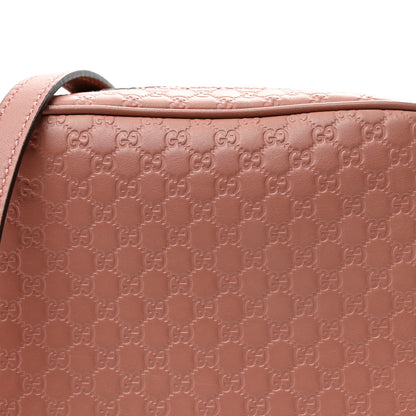 Gucci Soft Microguccissima Mini Bree Messenger Bag Soft Pink 7 of 10