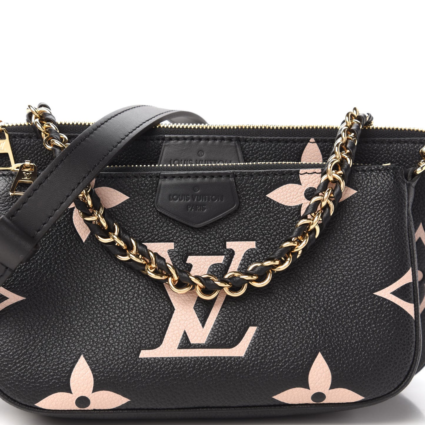 Empreinte Monogram Giant Multi Pochette Accessories Black Beige