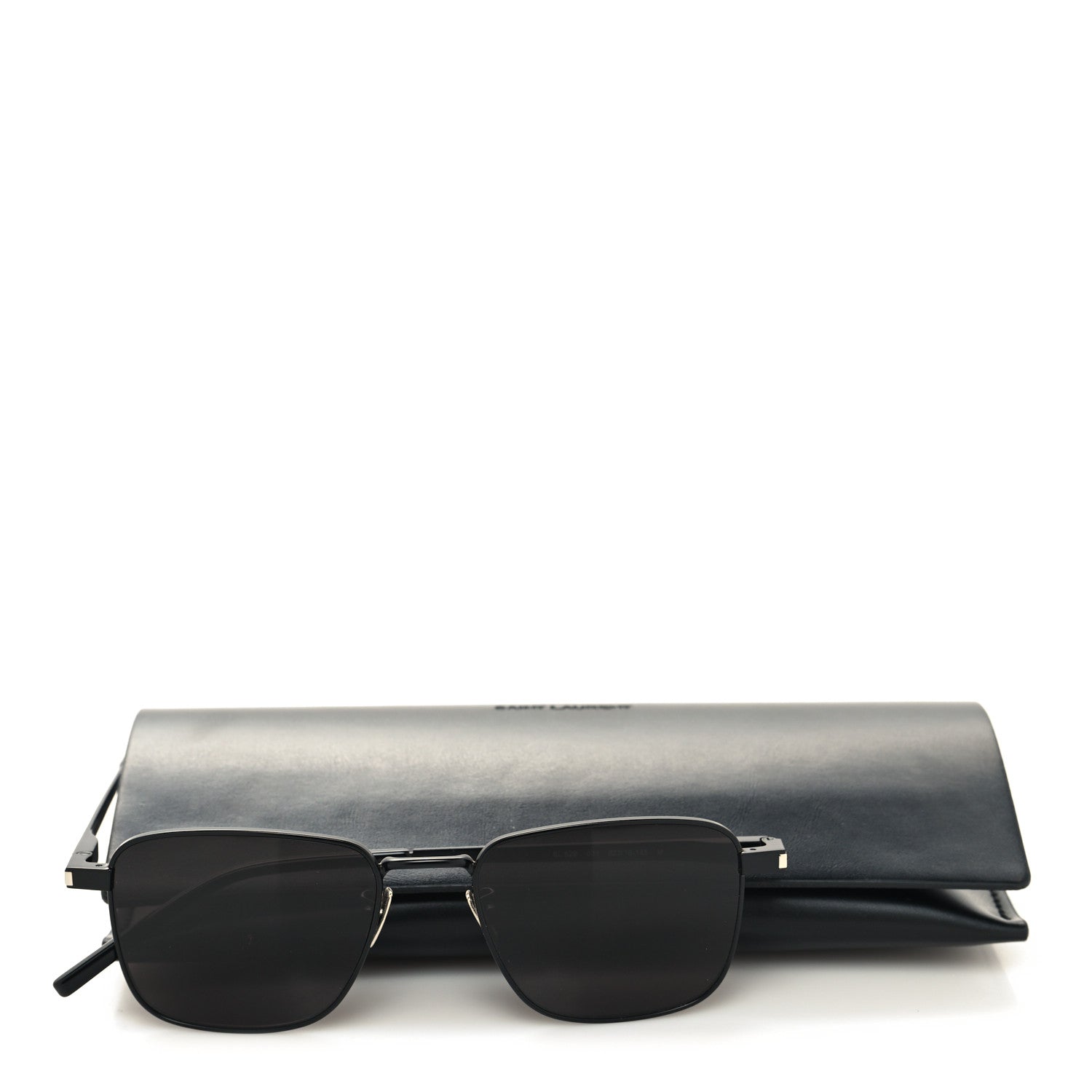 Saint Laurent Metal SL529 Sunglasses Black 8 of 8