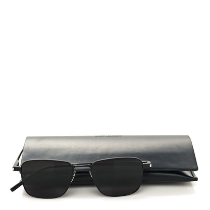 Saint Laurent Metal SL529 Sunglasses Black 8 of 8