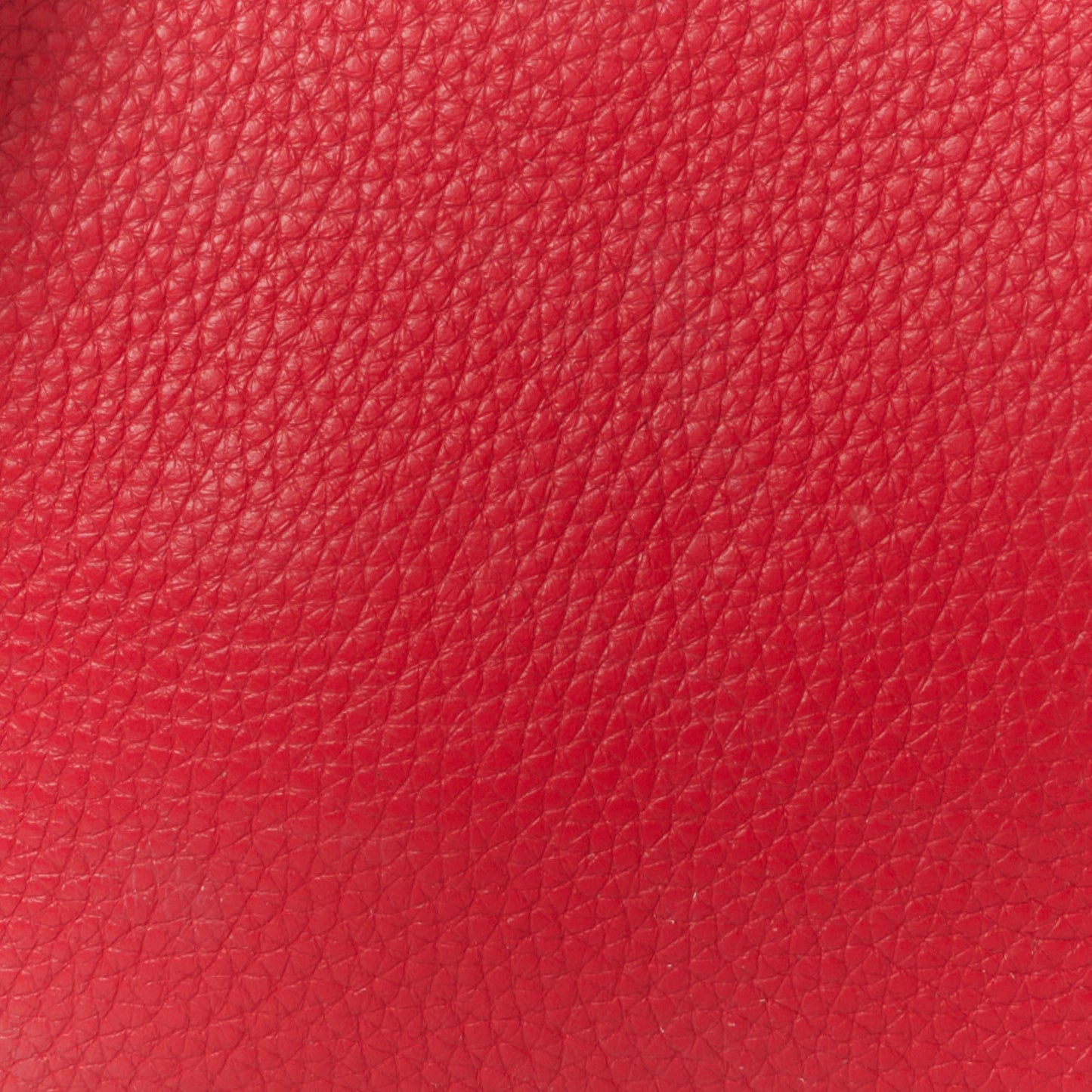 Calfskin Mini Bamboo Shopper Tote Fuchsia Orange