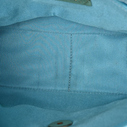 Chanel Denim Quilted Medium Chanel 19 Flap Neon Blue 5 of 11