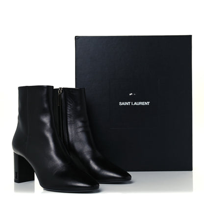 Saint Laurent Nappa Vendome Loulou Ankle Zip Boot 39 Black 11 of 11