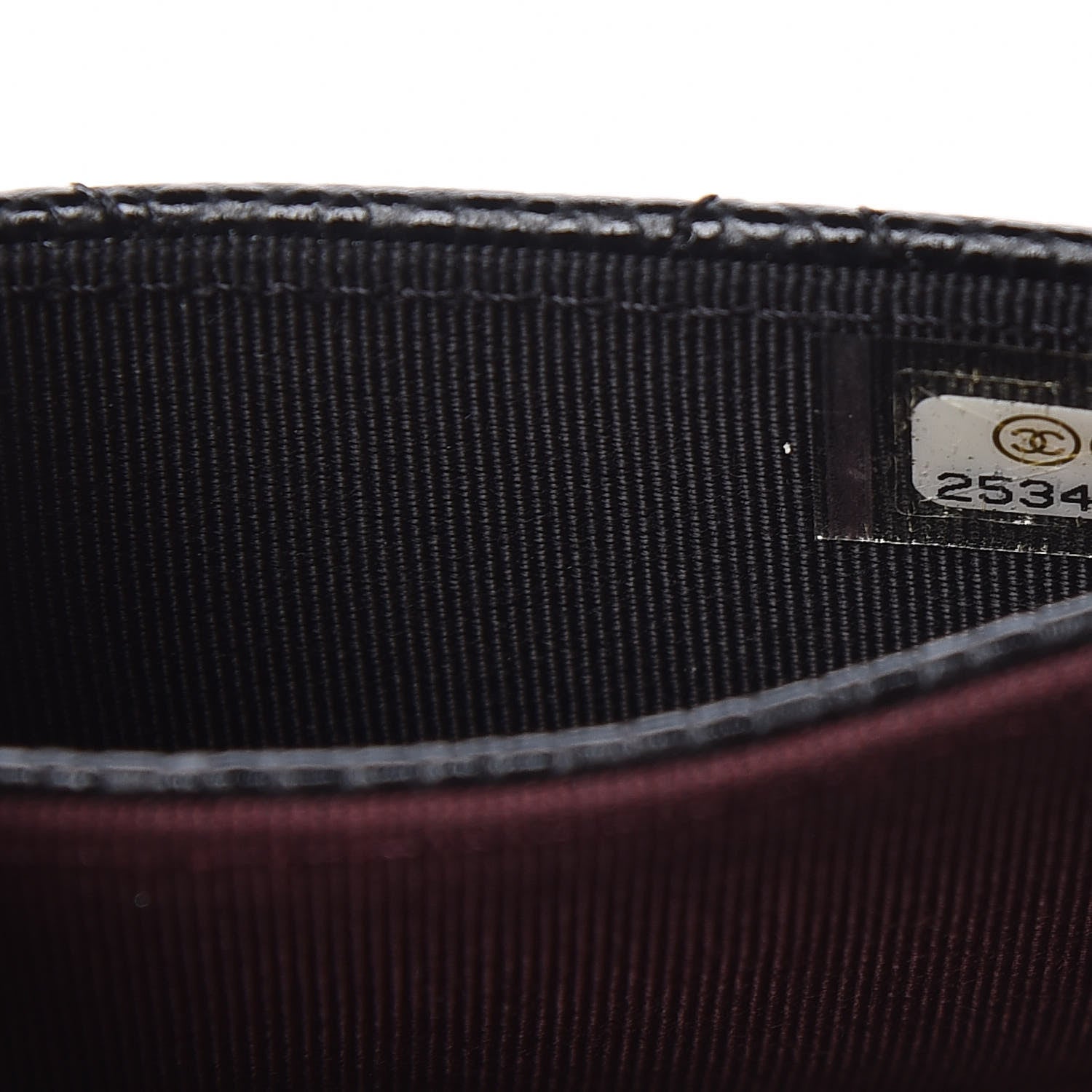 Chanel Caviar Quilted Flap Card Holder Black 8 of 9