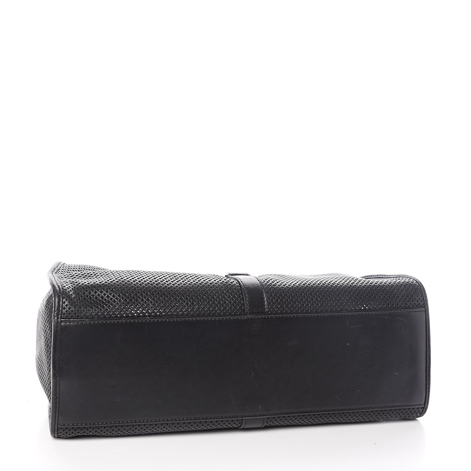 Gucci Perforated Calfskin Jackie O Hobo Black 5 of 13