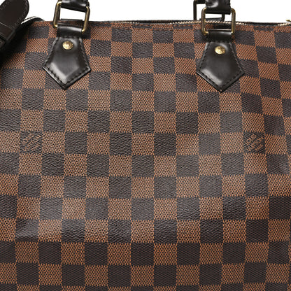 Louis Vuitton Damier Ebene Speedy Bandouliere 35 7 of 10