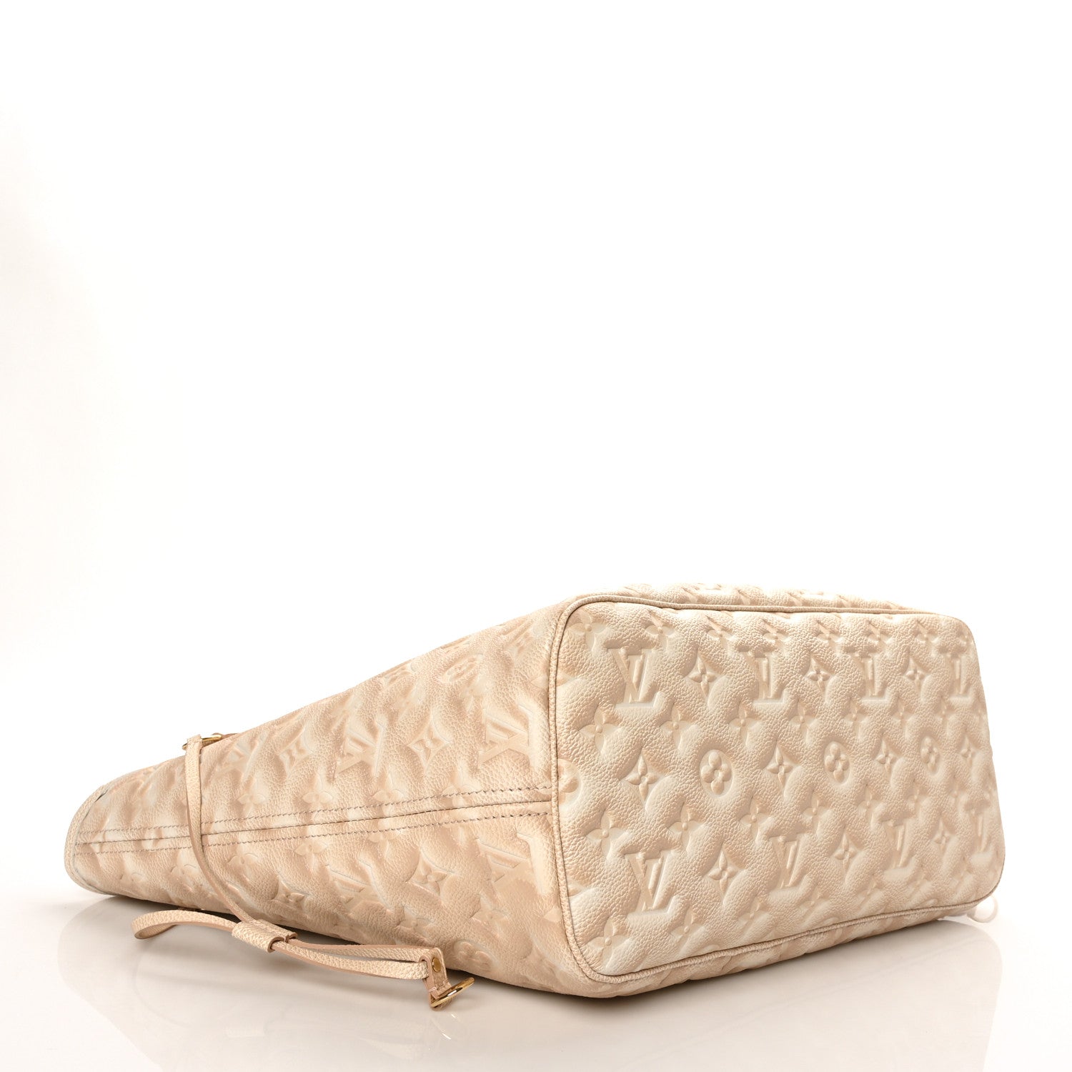 Louis Vuitton Empreinte Monogram Summer Stardust Neverfull MM Beige Clair 5 of 8