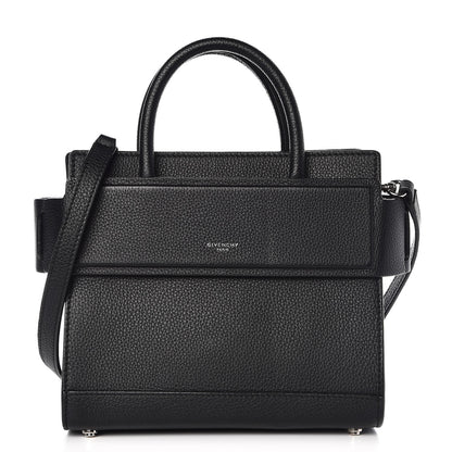 Givenchy Grained Calfskin Mini Horizon Satchel Black 1 of 7