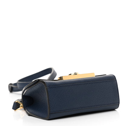 Moynat Taurillon Blush Rejane Nano Ocean 3 of 8