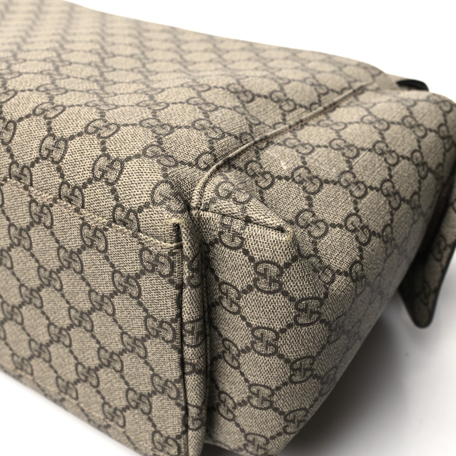 Gucci GG Plus Monogram Messenger Diaper Bag Dark Brown 13 of 13