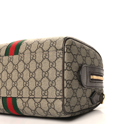 Gucci GG Supreme Monogram Web Small Ophidia Top Handle Bag Beige Ebony 10 of 10