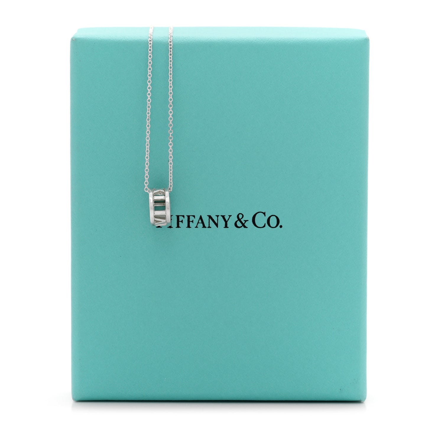 Sterling Silver Atlas Open Pendant Necklace