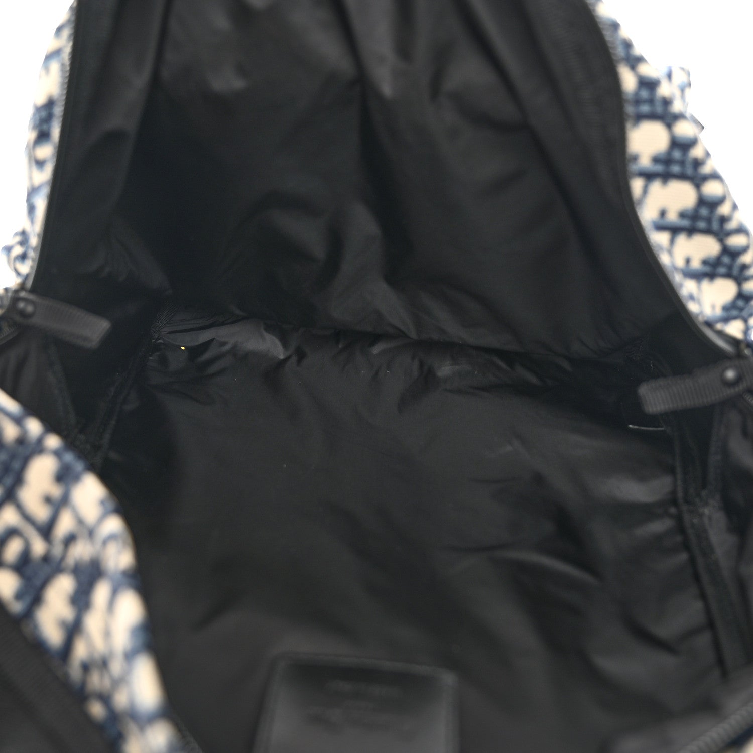 Christian Dior Oblique Diortravel Backpack Blue 5 of 12