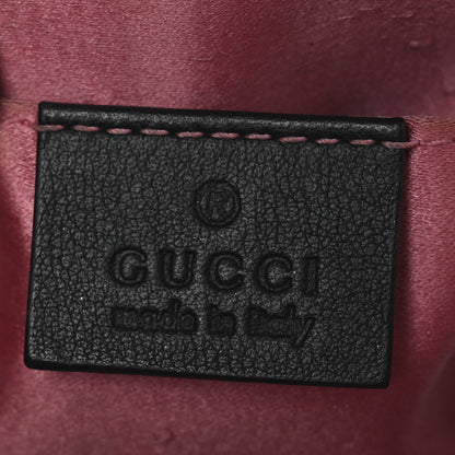 Gucci Velvet Matelasse GG Marmont Belt Bag Black 6 of 15