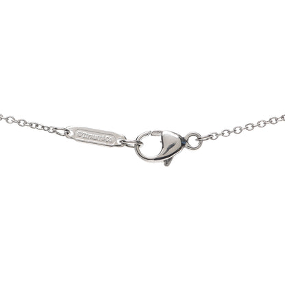 Tiffany Platinum Diamond Jazz Heart Pendant Necklace 4 of 5