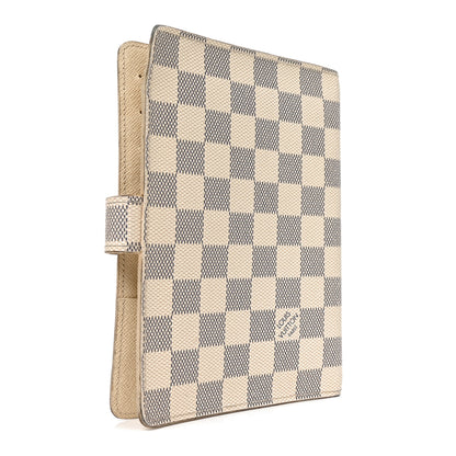 Louis Vuitton Damier Azur Medium Ring Agenda Cover 3 of 6