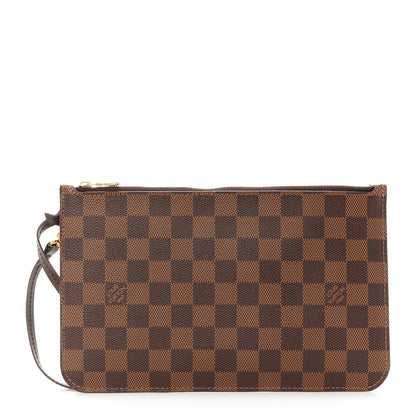 Louis Vuitton Damier Ebene Neverfull MM GM Pochette 1 of 8
